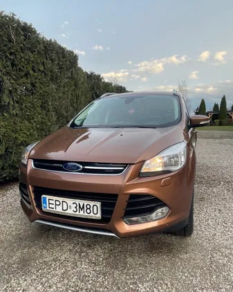 samochody osobowe Ford Kuga cena 52000 przebieg: 106000, rok produkcji 2014 z Poddębice